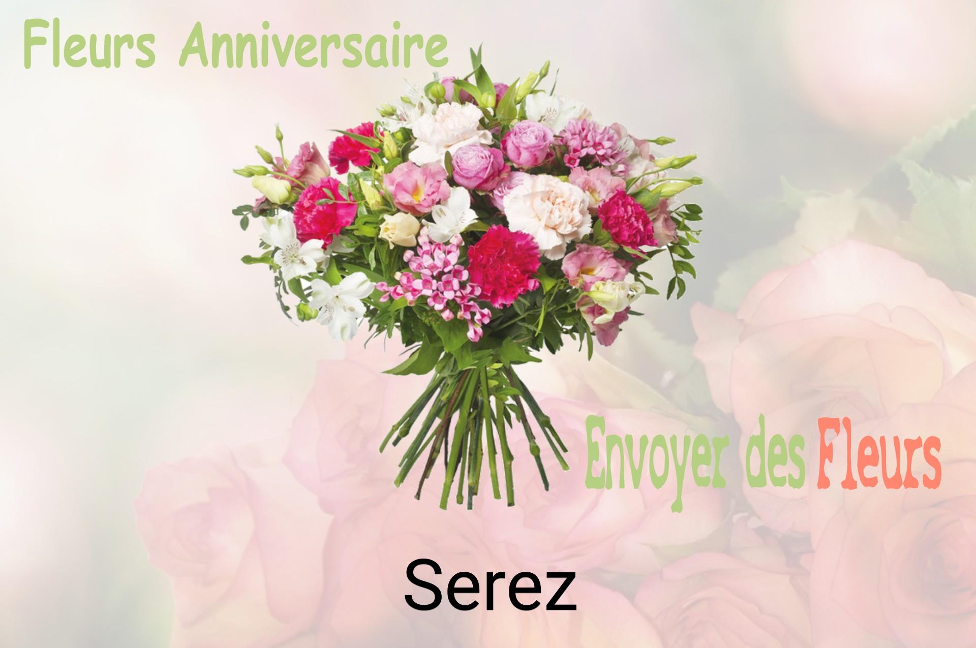 Bouquet de fleurs d’anniversaire livré à Serez